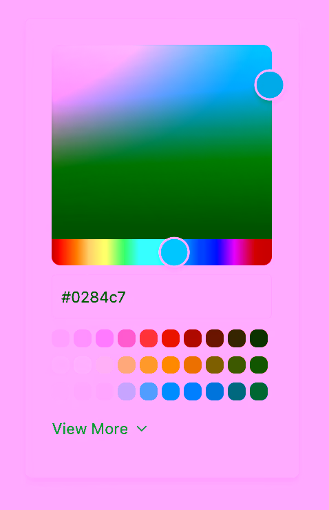 Custom Palettes